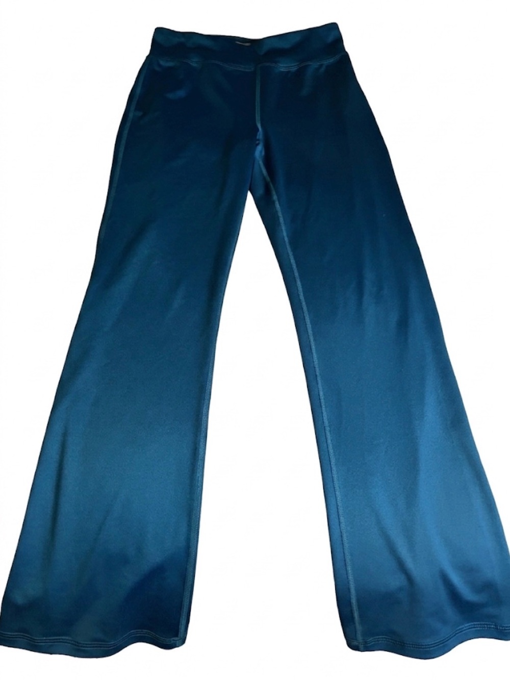 Athletic Works Teal High Rise Flare Yoga Pants Leggings Girls (10-12)
